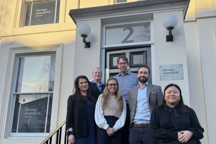 Thomas Mansfield Solicitors relocates in Tunbridge Wells - photo of office with staff