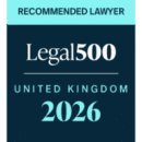 Legal 500 recommended lawyer logo